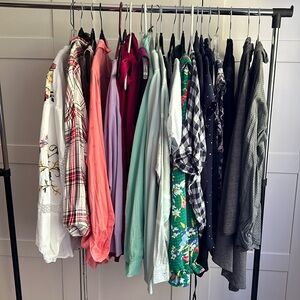 Loft tops! Closet clean out!!! 22 tops and sweaters!